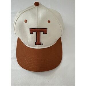 Texas Longhorns Zephyr Graf-X Hat Fitted Size 7 Officially Licensed Ivory Orange
